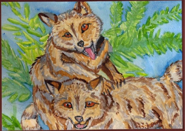 Painted Wolf Pups