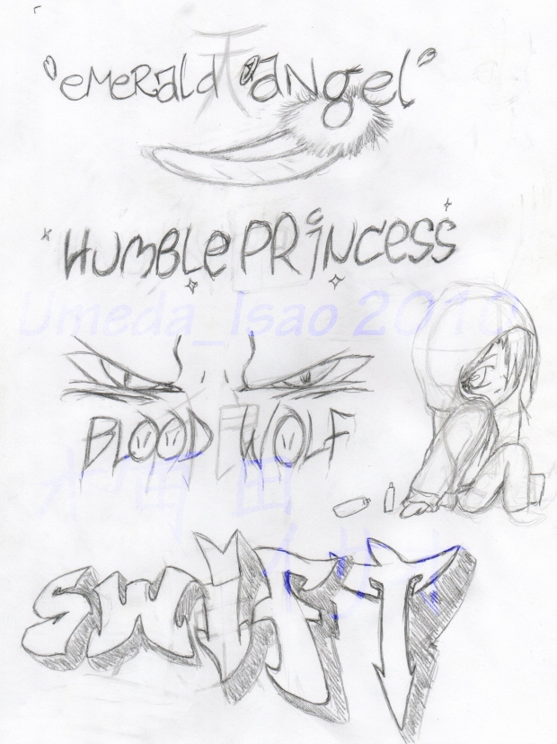 Graffiti Font Practice