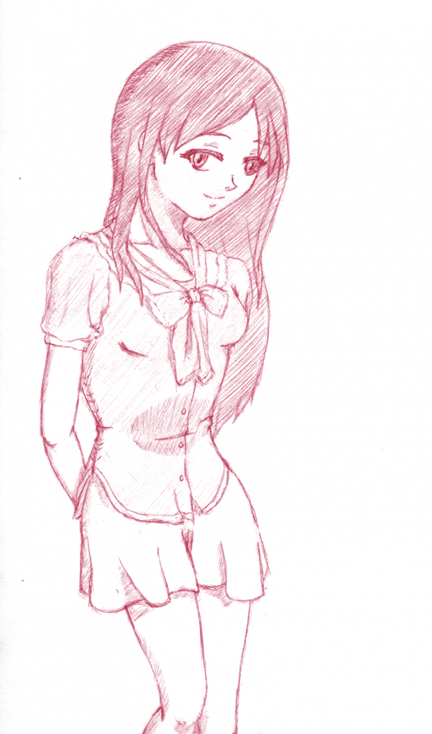 Sketch Request: OC Pinku Hanami