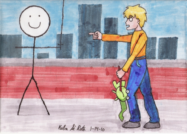 Glitch vs Sir Calvin