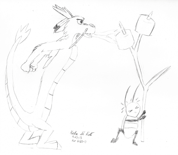 Day 25: A Cartoon Character Doing Something Funny