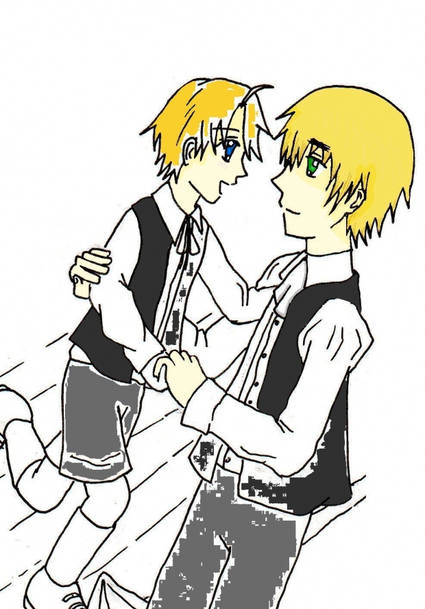 PARTIALLY DONE Alfred and Arthur (US and UK)