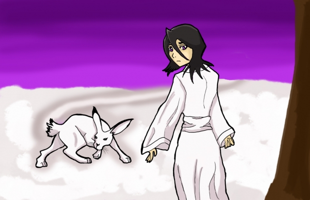 Rukia and Sode no Shirayuki