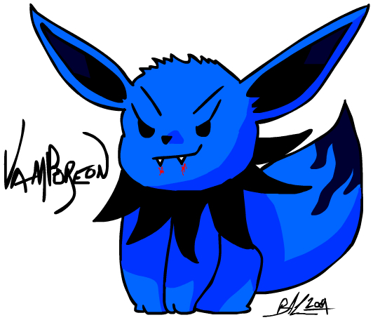 Vamporeon - Eevee Evolution