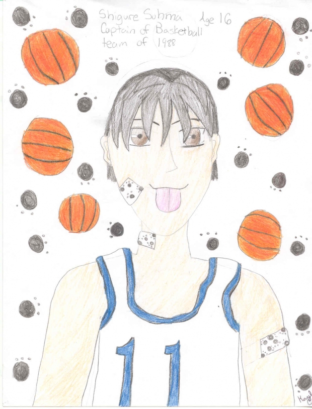 Shigure's yearbook pic