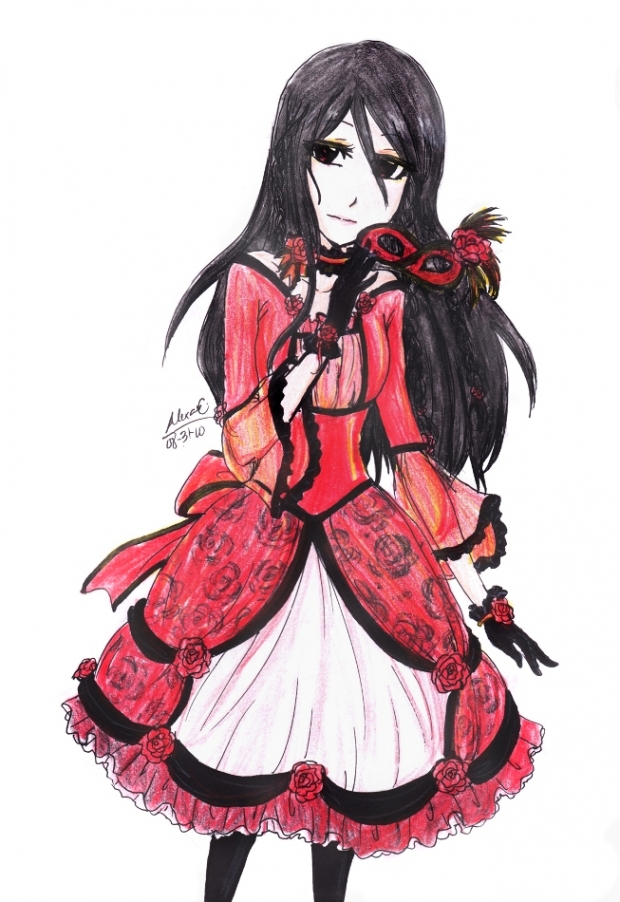 Mizuna's Masquerade Costume