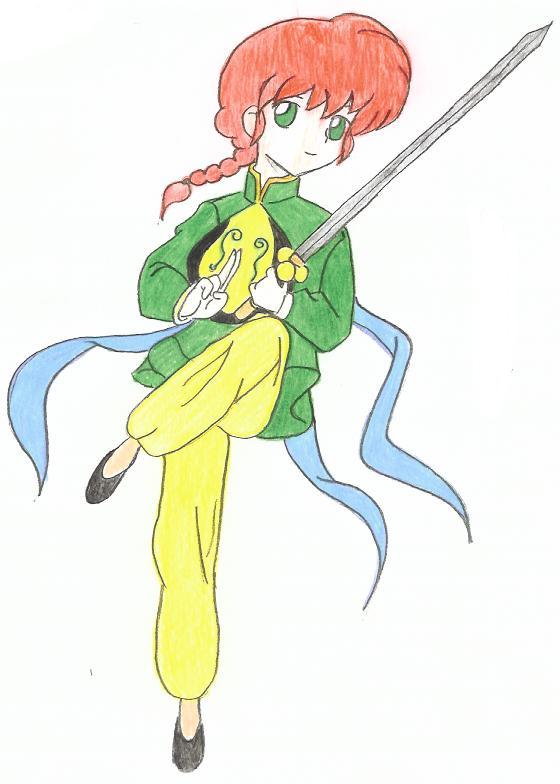 Ranma W/ Sword