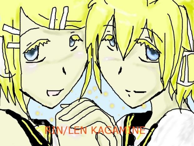rin and len- the twins