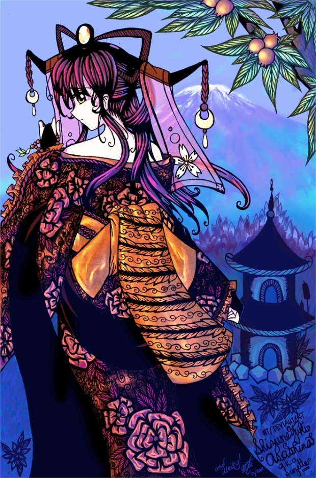 the last geisha empress(colored version)