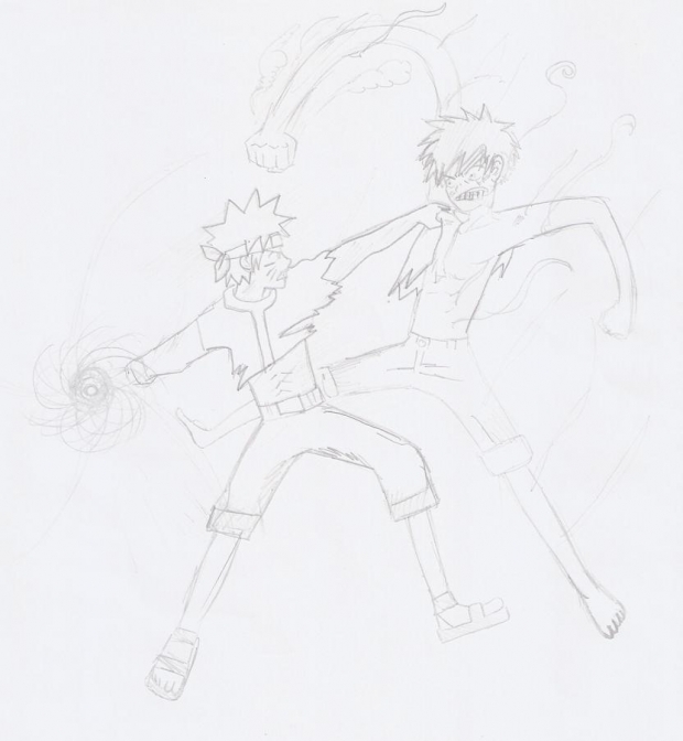 Naruto vs Luffy