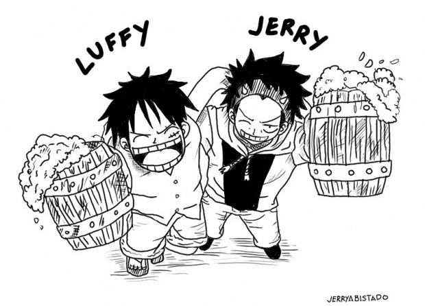 Jerry Meets Luffy