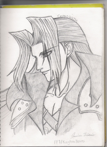 Se-phi-roth Kingdom Hearts Style!