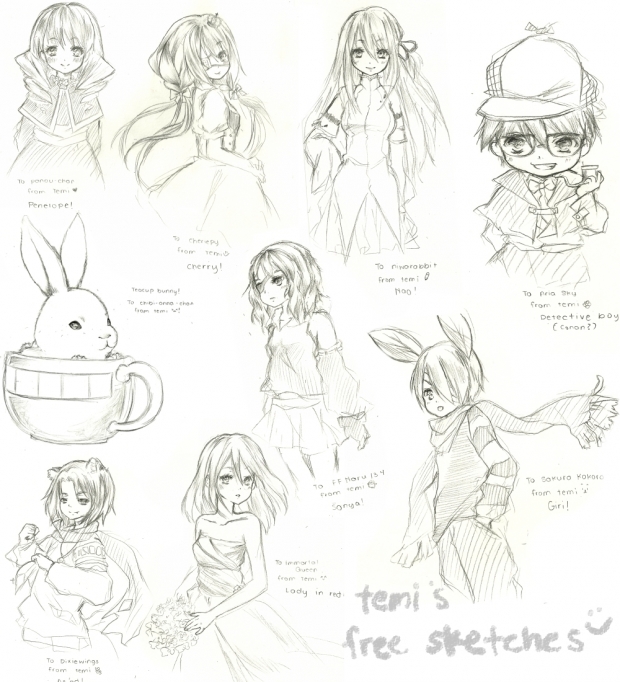 free sketches :'D