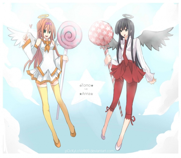 Art Trade - Tomo and Anna