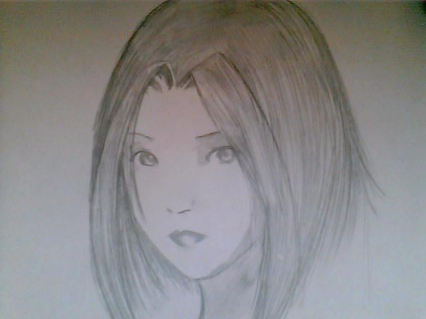 self portrait-age 13-sketch