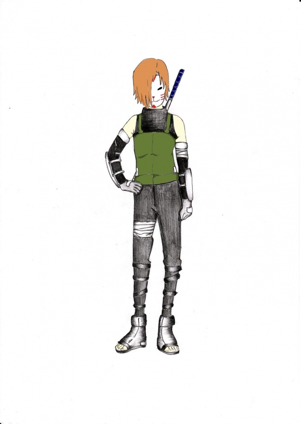 Uchiha Ryoka-Anbu costume