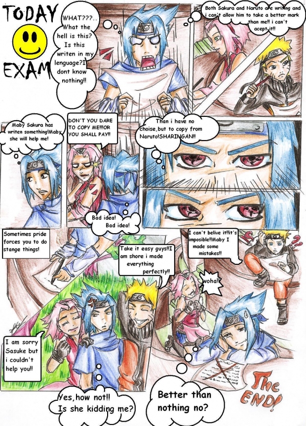 how to copy during an exam