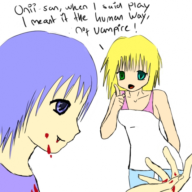 When vampires play