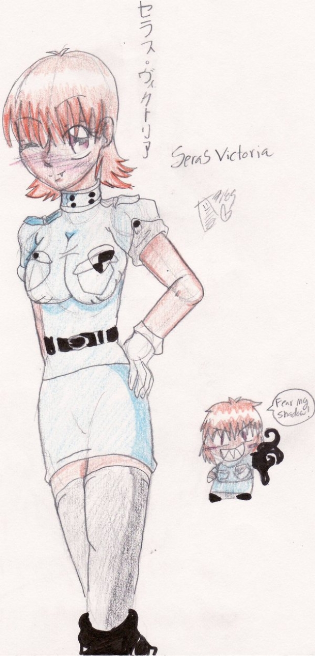 Seras Victoria Colored Sketch
