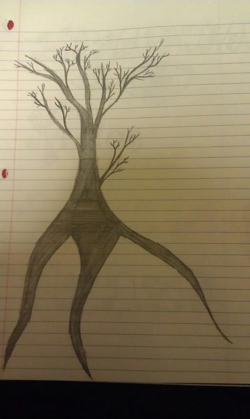 Happy Little Creepy Tree