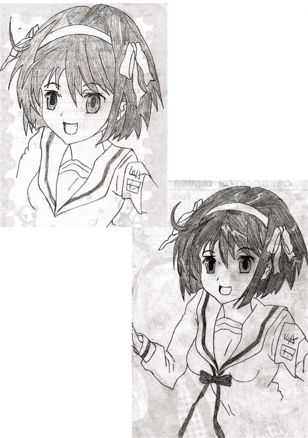 Haruhi sketches