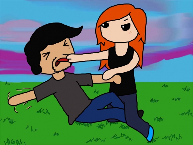 Carrot teaches Dirt some manners