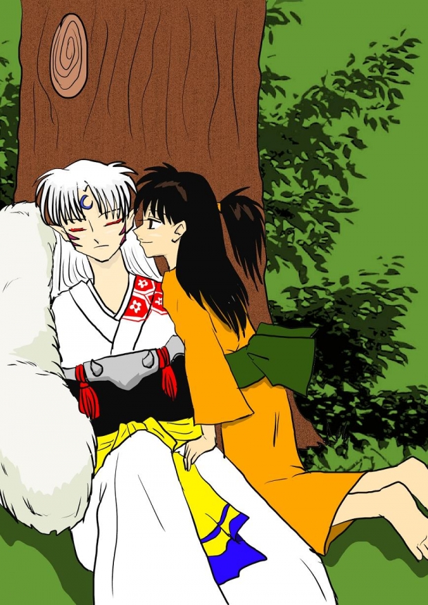 Sesshomaru and Rin