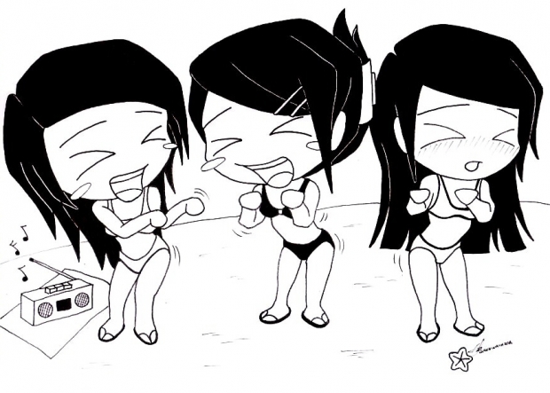 Black Art <<chibi bikini>>