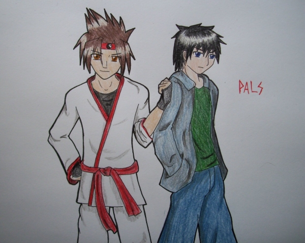 Kiba and Kazuya - Pals