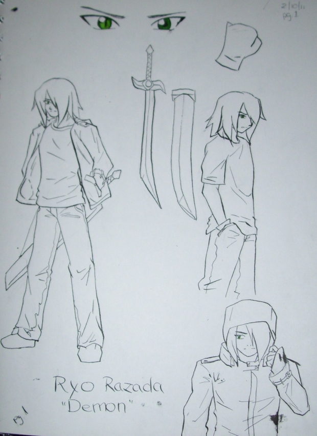 Ryo Drawings pg 1