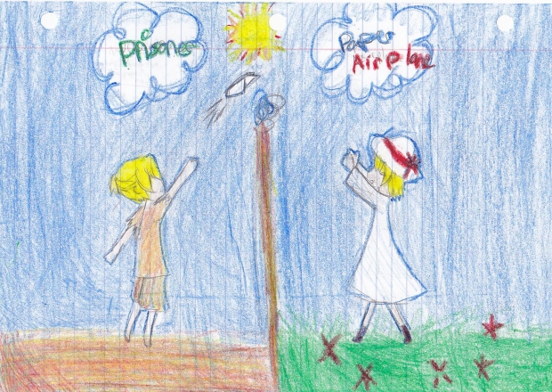 Prisoner's Paper Airplane