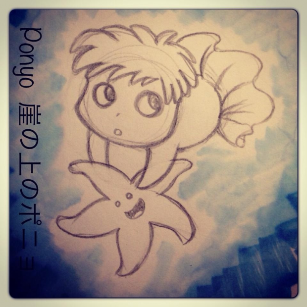 Ponyo Sketch