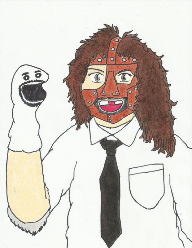 Mankind (Mick Foley) - Colored Version