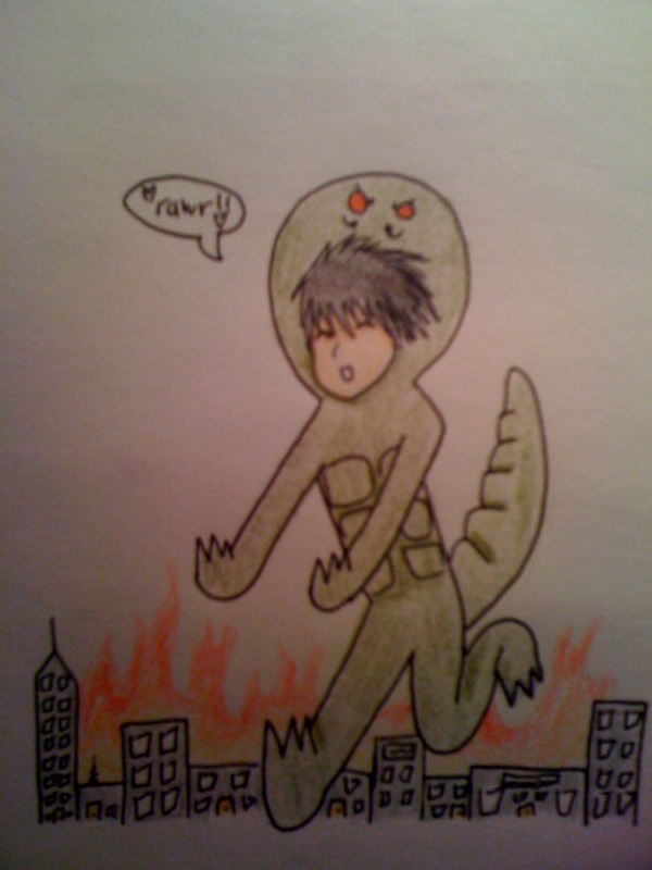Fear Godzilla L!!!