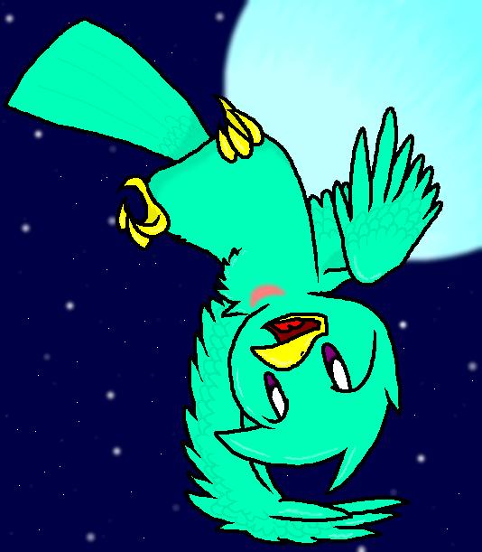 Break Dancing Bird From Uranus