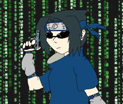 Sasike Uchina in  The Matrix!