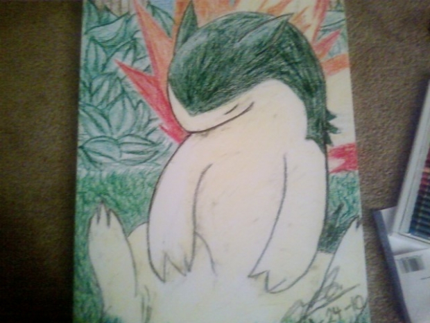 Typhlosion Tummy Nap