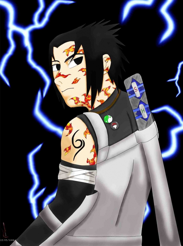 Sasuke, fire in his soul