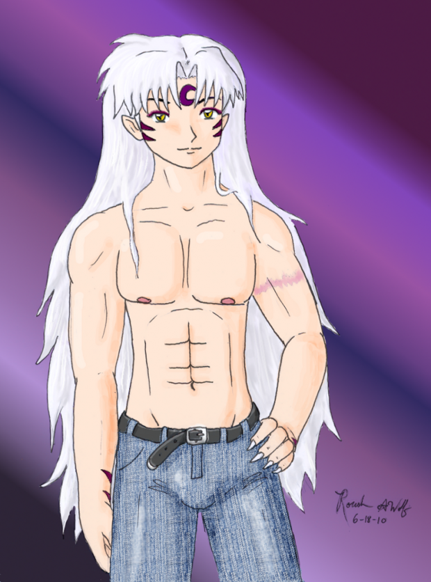 Shirtless Sesshomaru