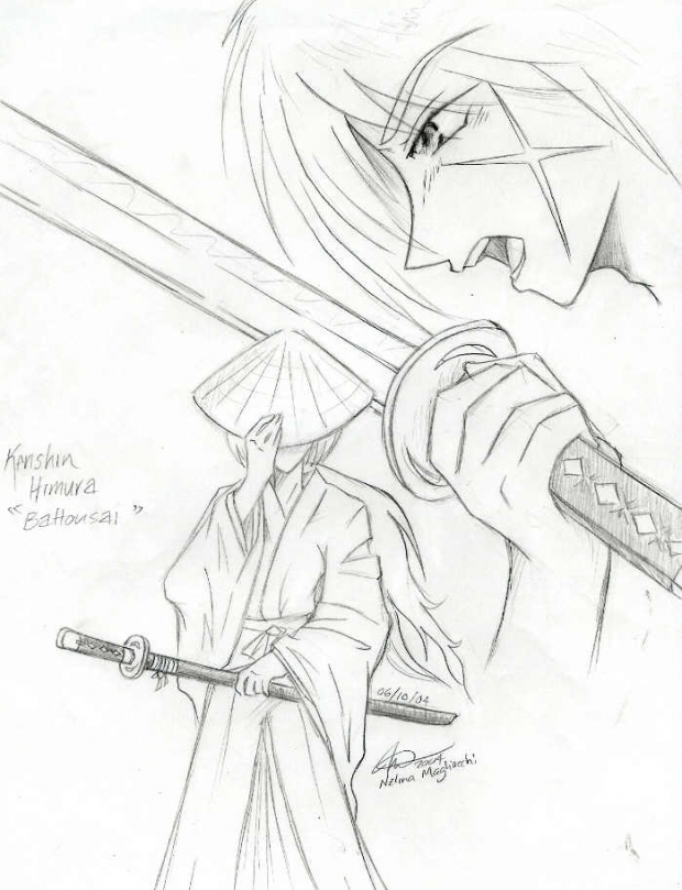Kenshin As The Battousai