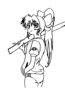 Ryoko With A Sword