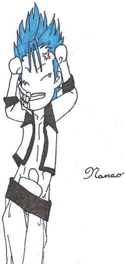 Chibi Grimmjow Tantrum