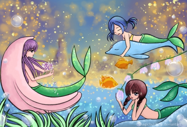 Mermaids: Lazy Afternoon