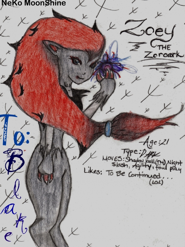 Zoroark Gijinka style