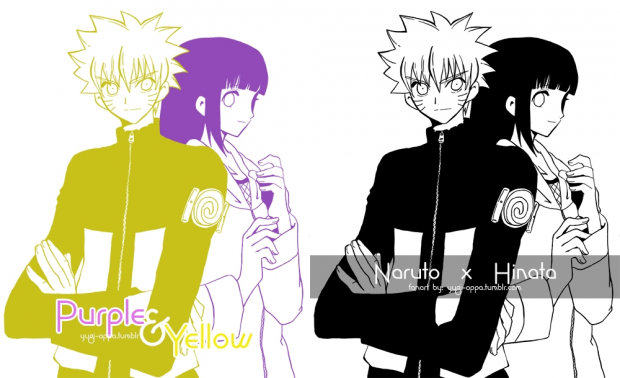 Purple & Yellow