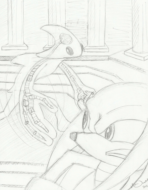 Request- Knuckles vs Chaos 2