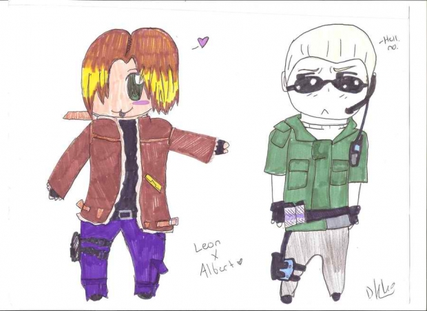 leon and wesker
