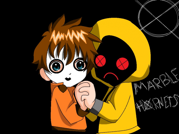 marble hornets masky and hoodie