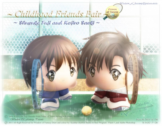 Childhood Friends Pair