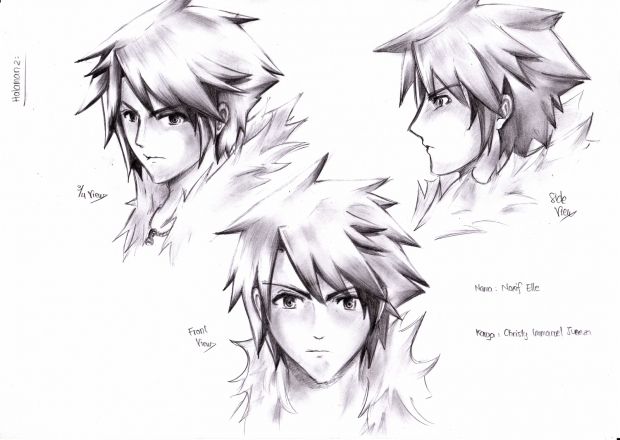 Noxif Elle (3/4 view, front view, side view)